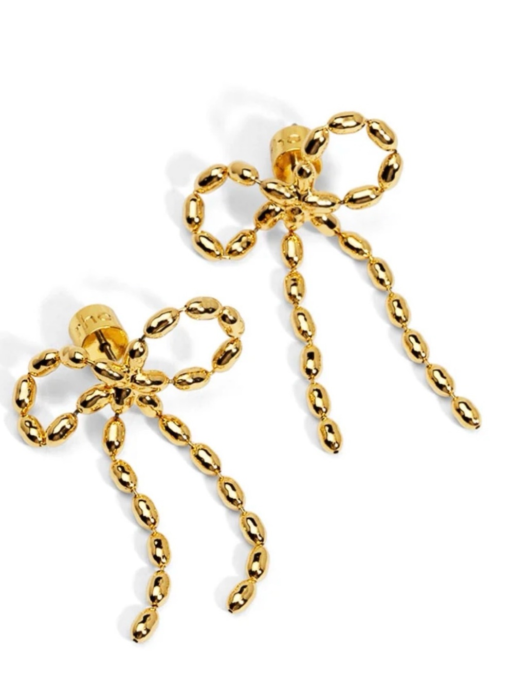 rho jewelry beaded bow earrings